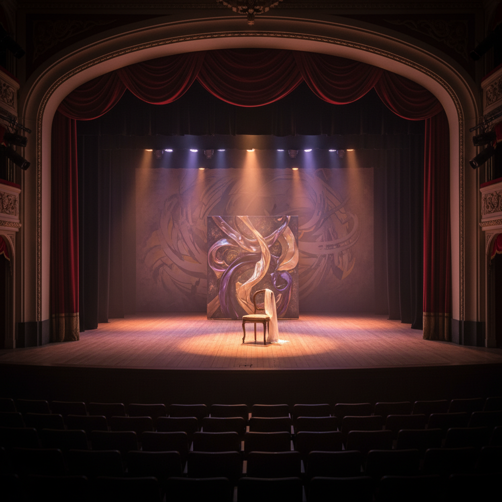 Creative expression and movement representing drama therapy healing